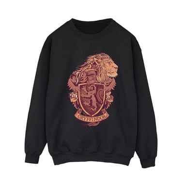 Harry Potter - "Gryffindor" Sweatshirt für Damen (Schwarz)