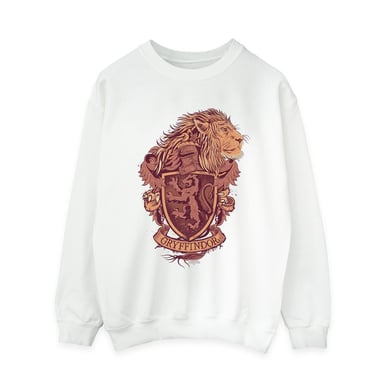 Harry Potter - "Gryffindor" Sweatshirt für Damen (Weiß)
