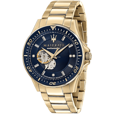 Maserati Herren-Automatikuhr mit Diamant-Zifferblatt - Limitierte Auflage R8823140004