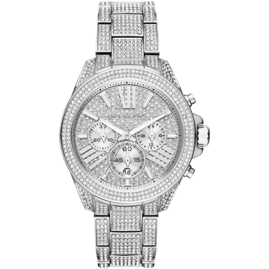Michael Kors MK6317 Wren 42 mm Edelstahl Chronograph Damenarmbanduhr
