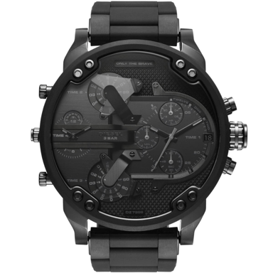 Diesel Mr Daddy 2.0 DZ7396 Schwarz Herren Chronograph Uhr