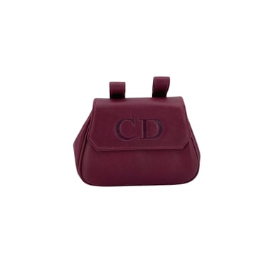 Dior Vintage Lederschultertasche Montaigne