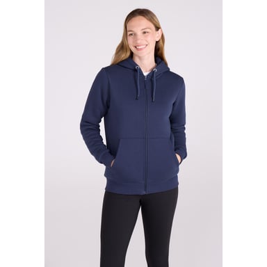 Mountain Warehouse - "Dalton" Hoodie mit durchgehendem Reißverschluss Sherpa-Futter für Damen (Marine)