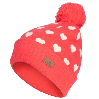Trespass - "Jude" Mütze Bommel für Mädchen (Erdbeere)