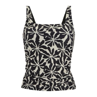 Regatta - "Loria" Tankini-Oberteil für Damen (Schwarz/Weiß)