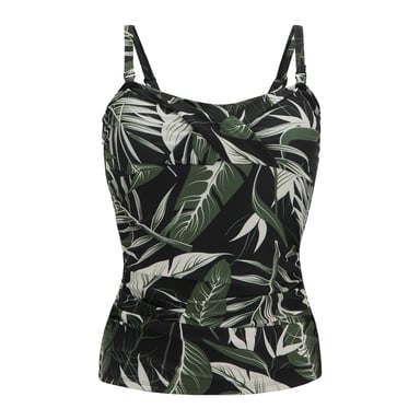 Regatta - "Aceana III" Tankini-Oberteil für Damen (Grün/Weiß/Schwarz)