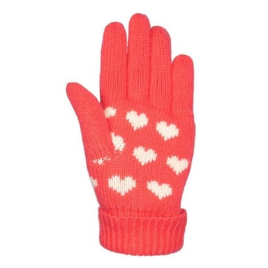 Trespass - Mädchen Herzen - Handschuhe "Mary" (Erdbeere)