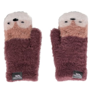 Trespass - Kinder Fäustlinge "Hillside", Jerseyware (Rosenton)