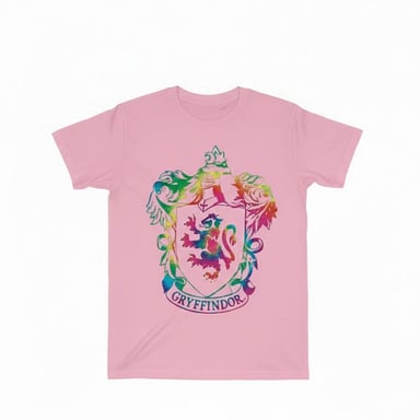 Harry Potter - "Gryffindor" T-Shirt für Mädchen (Babyrosa)