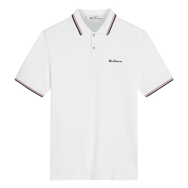 Ben Sherman - Poloshirt für Herren, Piqué (Weiß)