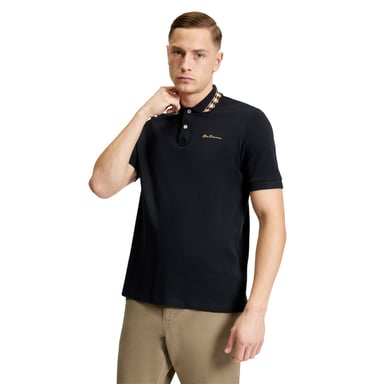 Ben Sherman - "Interest" Poloshirt für Herren (Schwarz)
