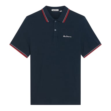 Ben Sherman - Poloshirt für Herren, Piqué (Dunkel-Marineblau)