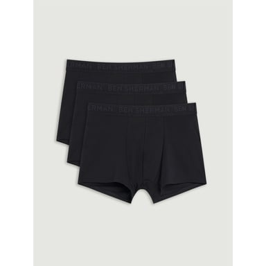 Ben Sherman - Boxershorts für Herren (3er-Pack) (Schwarz)