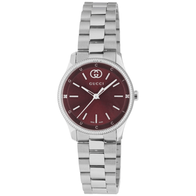 Gucci G-Timeless YA1265069 Rote Zifferblatt 29mm Damenuhr