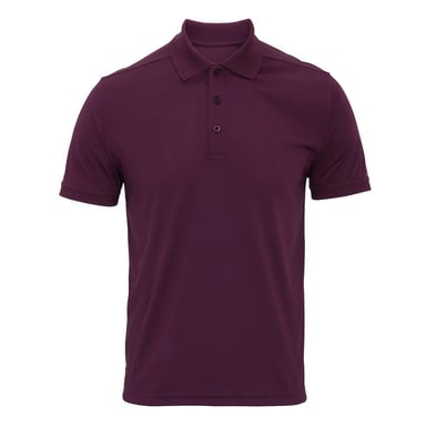 Premier - Poloshirt für Herren (Aubergine)