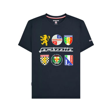 Lambretta - "Heritage SS26" T-Shirt für Herren (Marine)