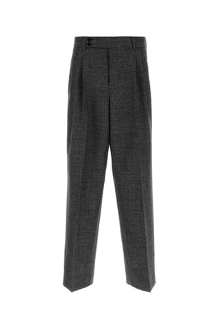 Zweifarbige Wollhose