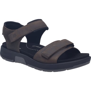 JOSEF SEIBEL Herren Sandale Emeric 10 in espresso-kombi