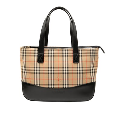 Gebrauchtasche aus Haymarket-Check-Canvas