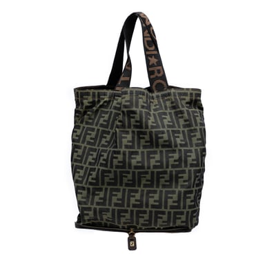 Gebrauchter Zucca Canvas- und Nylonfalt-Shopper