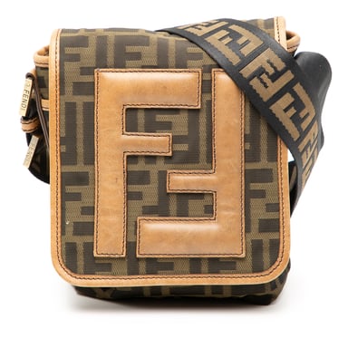 Gebrauchter Mini Ff Zucca Canvas Umhängetasche