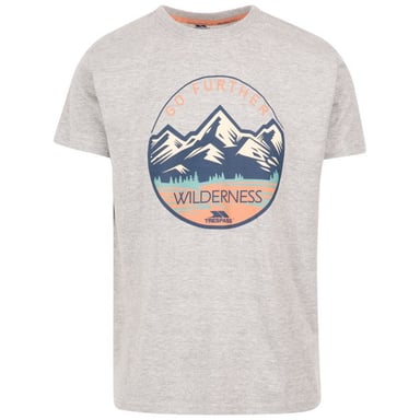 Trespass - "Lagoon" T-Shirt für Herren (Grau meliert)