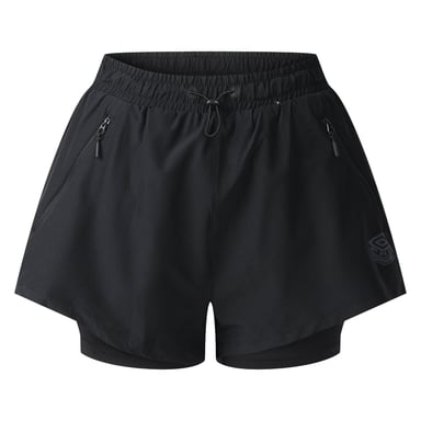 Umbro - "Pro" Hybrid-Short für Damen , Training (Schwarz)