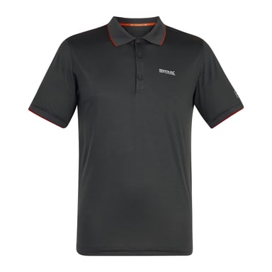 Regatta Herren Poloshirt Remex II kurzärmlig (Asche/Rost/Orange)