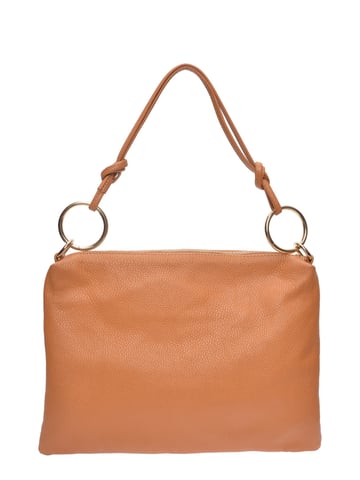 Luisa Vannini Braun Rindsledertasche