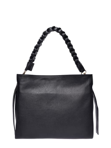 Luisa Vannini Schwarz Rindsledertasche