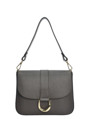 Anna Luchini Kastanienbraun Rindsledertasche