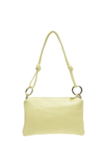 Anna Luchini Gelb Rindsledertasche