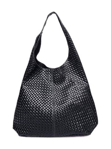 Luisa Vannini Schwarz Rindsledertasche