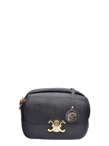 Luisa Vannini Schwarz Rindsledertasche