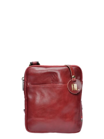 Anna Luchini Rot Rindsledertasche