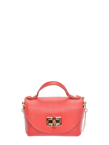 Anna Luchini Rot Rindsledertasche