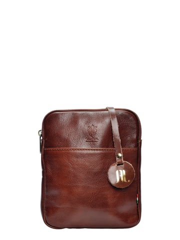 Anna Luchini Kastanienbraun Rindsledertasche