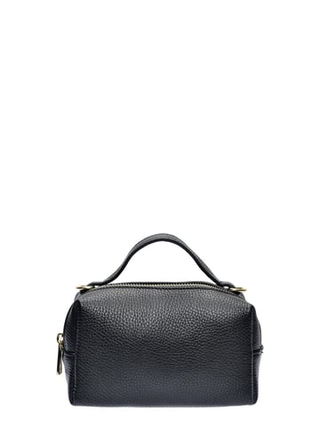 Isabella Rhea Schwarz Rindsledertasche