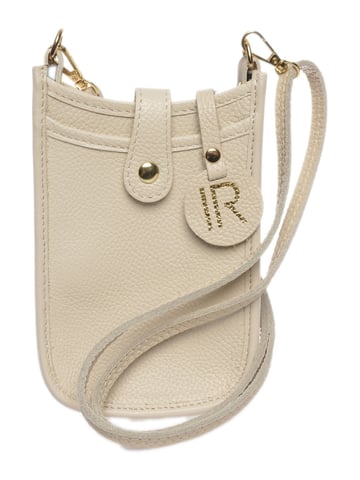 Isabella Rhea Beige Rindsledertasche
