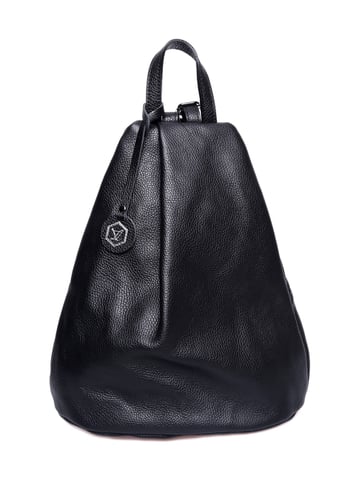 Luisa Vannini Schwarz Rindsledertasche