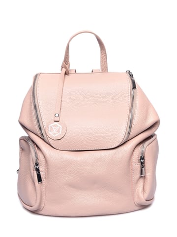 Luisa Vannini Rindsledertasche - Rosé