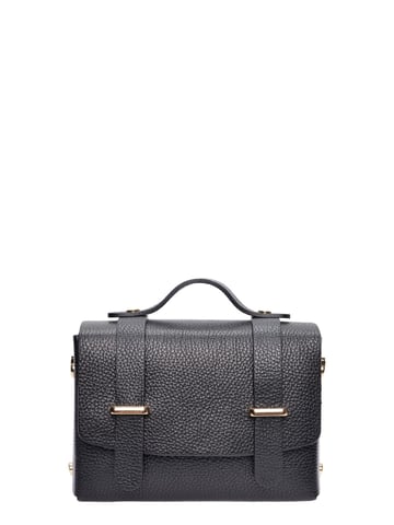 Luisa Vannini Schwarz Rindsledertasche