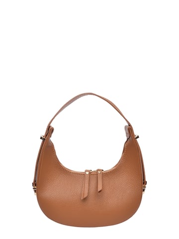 Isabella Rhea Braun Rindsledertasche