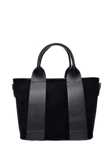 Luisa Vannini Schwarz Rindsledertasche