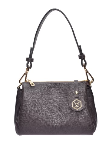 Luisa Vannini Kastanienbraun Rindsledertasche