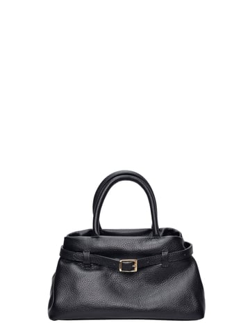 Luisa Vannini Schwarz Rindsledertasche