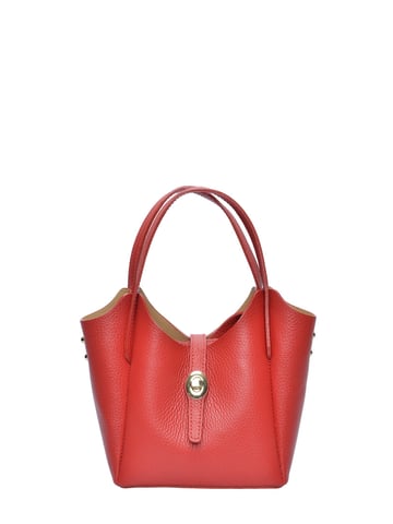 Isabella Rhea Rot Rindsledertasche