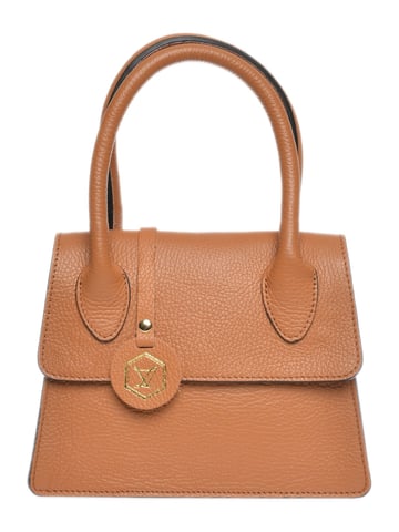 Luisa Vannini Braun Rindsledertasche