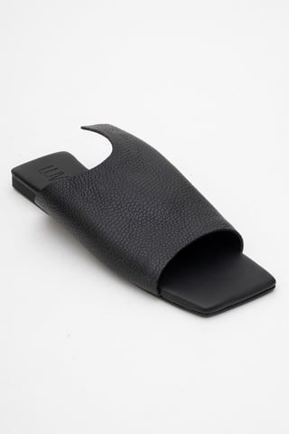 Orianna Leder Slide Sandale