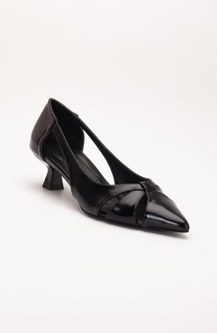 Sidal Kitten Heel Leder-Pumps (Damen)